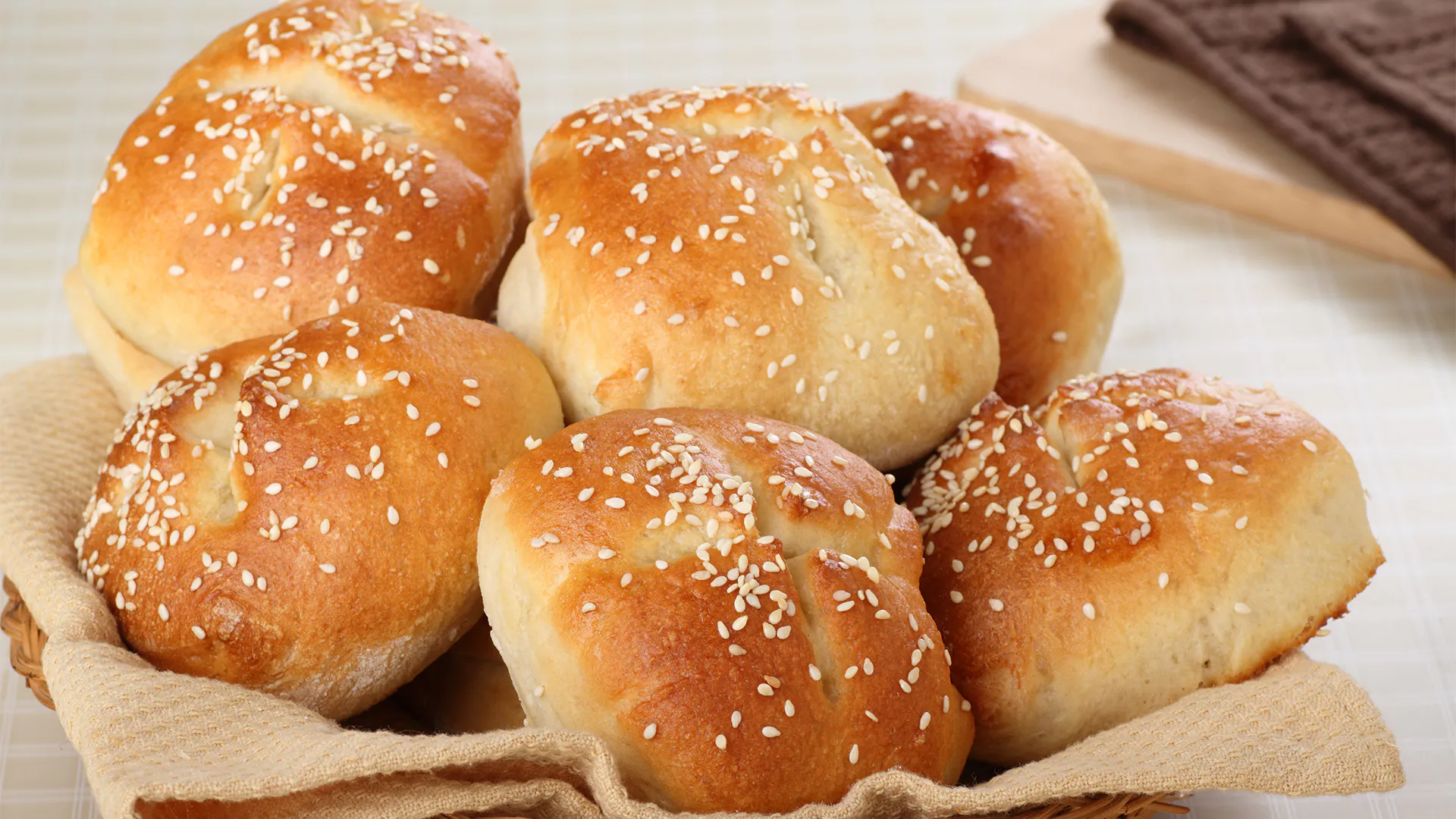 Sesame Bun at MISS AM BAKERY, Bakery Shop in Staten Island